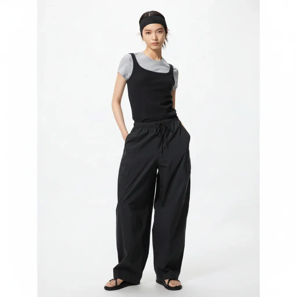 UniQlo Utility Volume Pants (Longer Length) 488854 Japan best brand