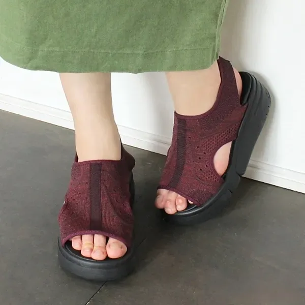 Regetta RE-257 Lightweight Knit Platform Sport Sandals (Women)
