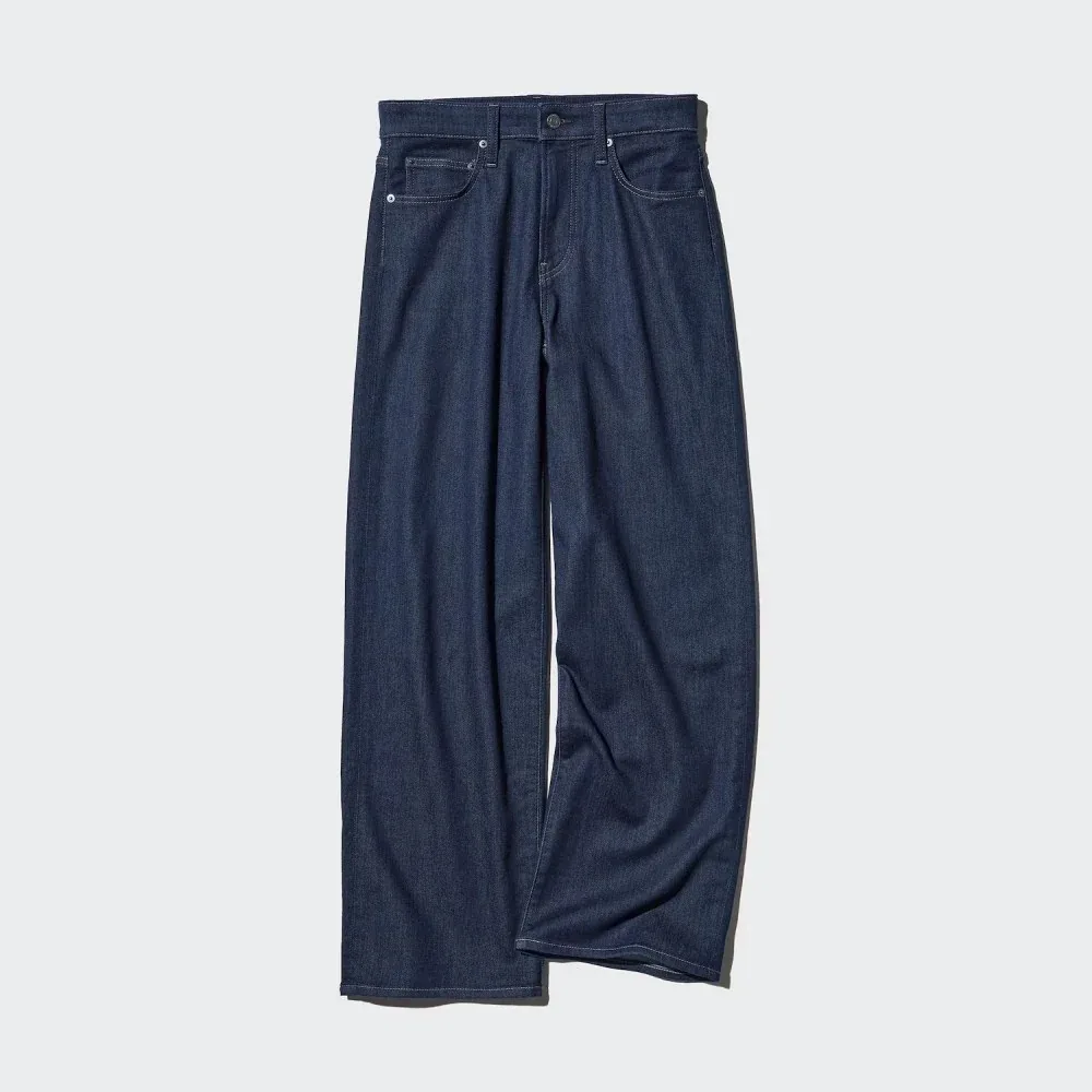 UniQlo EZY Wide Straight Jeans 490995/482281 Japan Best Brand