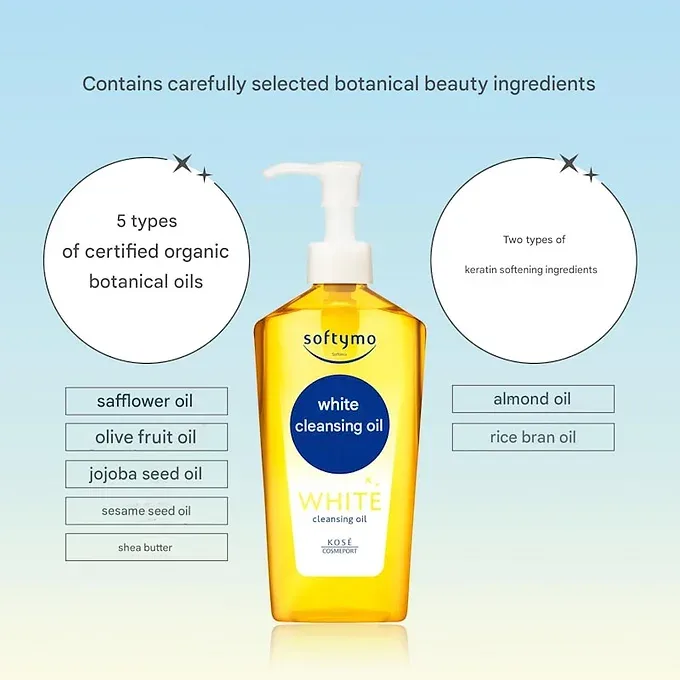 KOSE Softymo White Cleansing Oil – 240ml