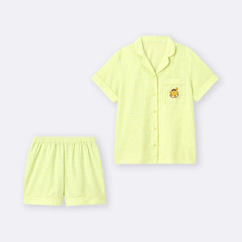 GU Sanrio Characters Pajama Set (Short Sleeves & Shorts) 360513 Japan best brand