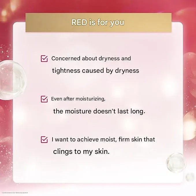 LuLuLun Precious RED Triple Layer Moisturizer (32 Sheet Masks)