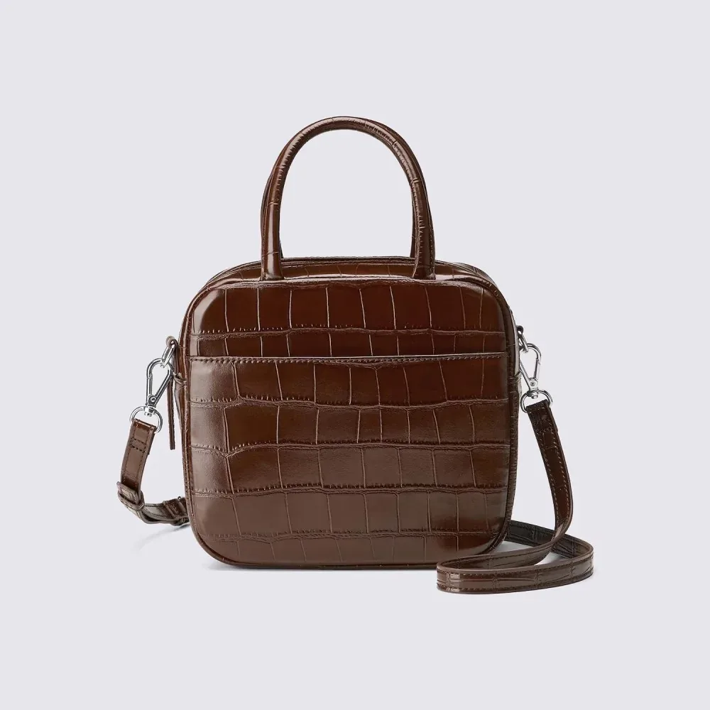 GU Square Boston Bag CL 361178 Japan best brand 18×20×9.5 cm