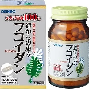 ORIHIRO Fucoidan (30 days) -  90 capsules