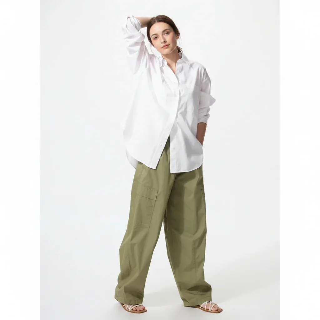 UniQlo Utility Volume Pants (Longer Length) 488854 Japan best brand