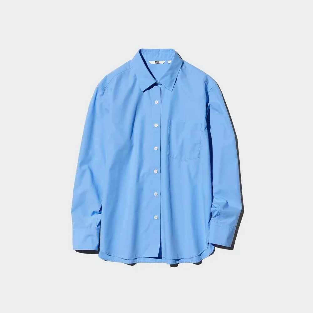 UniQlo Cotton Blend Shirt 491293 Japan best brand