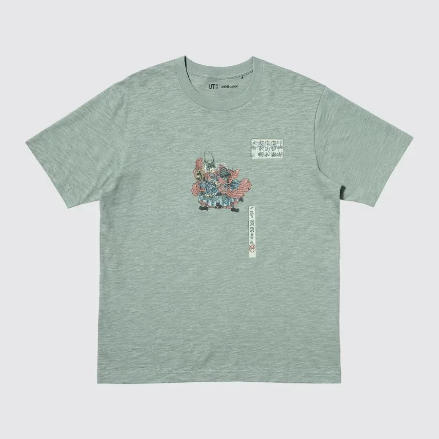 UniQlo Boston Museum Ukiyo-e Heroes UT 480946 Japan Best Brand
