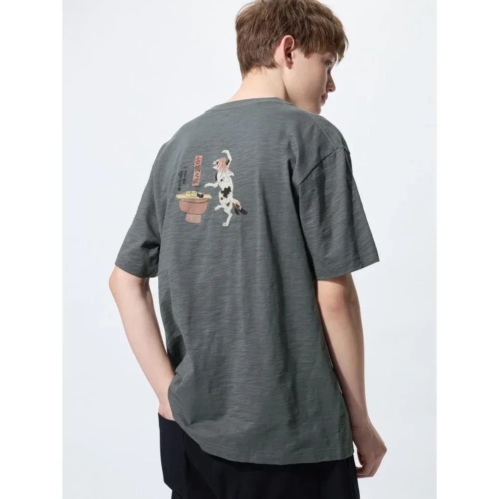 UniQlo Ukiyo-e Black UT 486146 Japan best brand