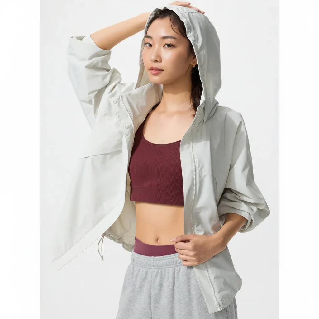 UniQlo Windproof Stand Blouson 487832 Japan best brand