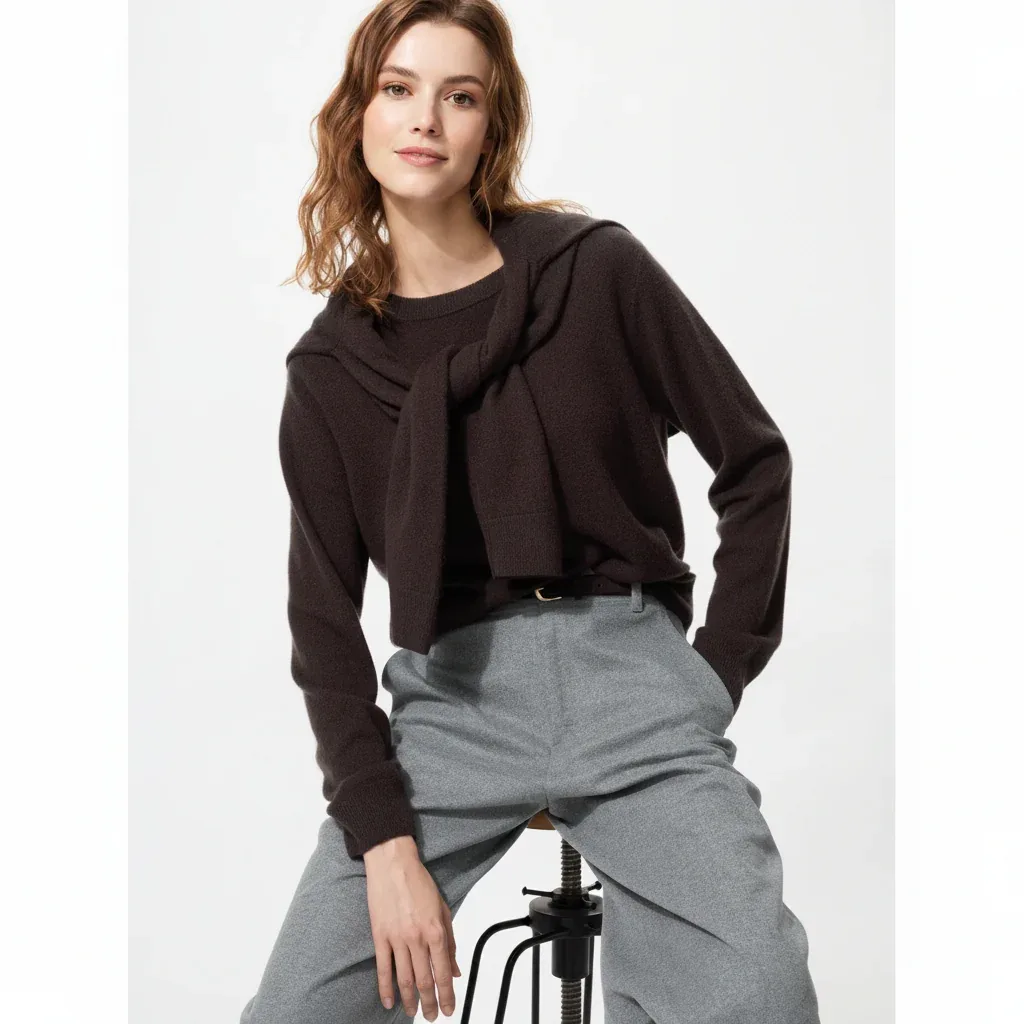UniQlo Cashmere Crew Neck Sweater 485318 Japan best brand