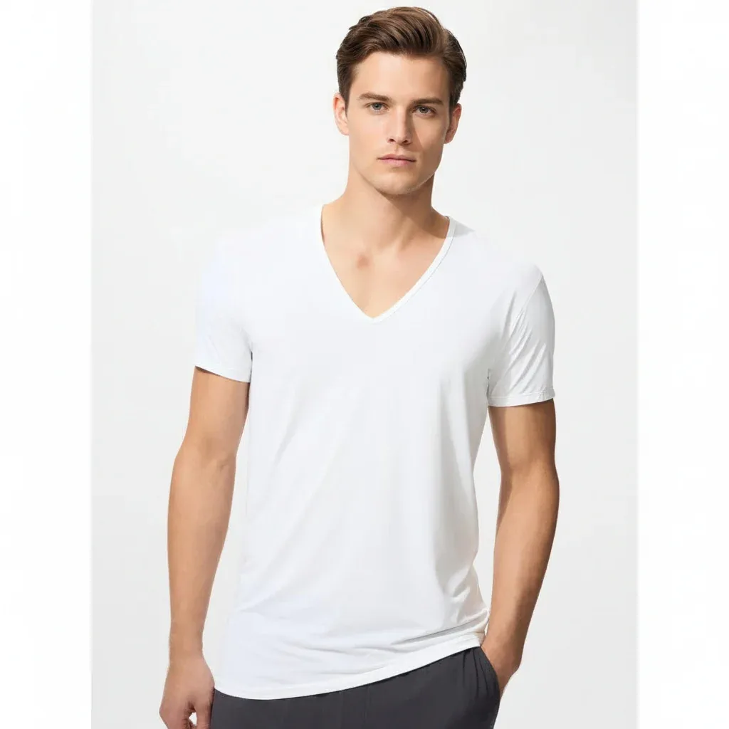 UniQlo AIRism V-Neck T-Shirt (Men) 482512 Japan best brand