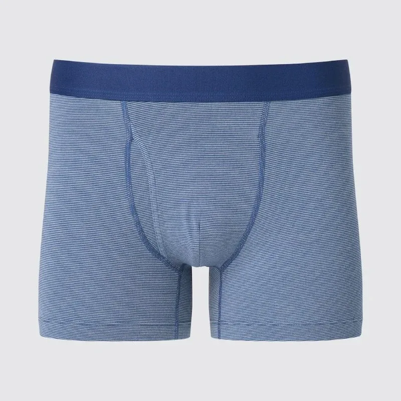 UniQlo Cotton Boxer Briefs (With Front Opening) 479496 Japan best brand