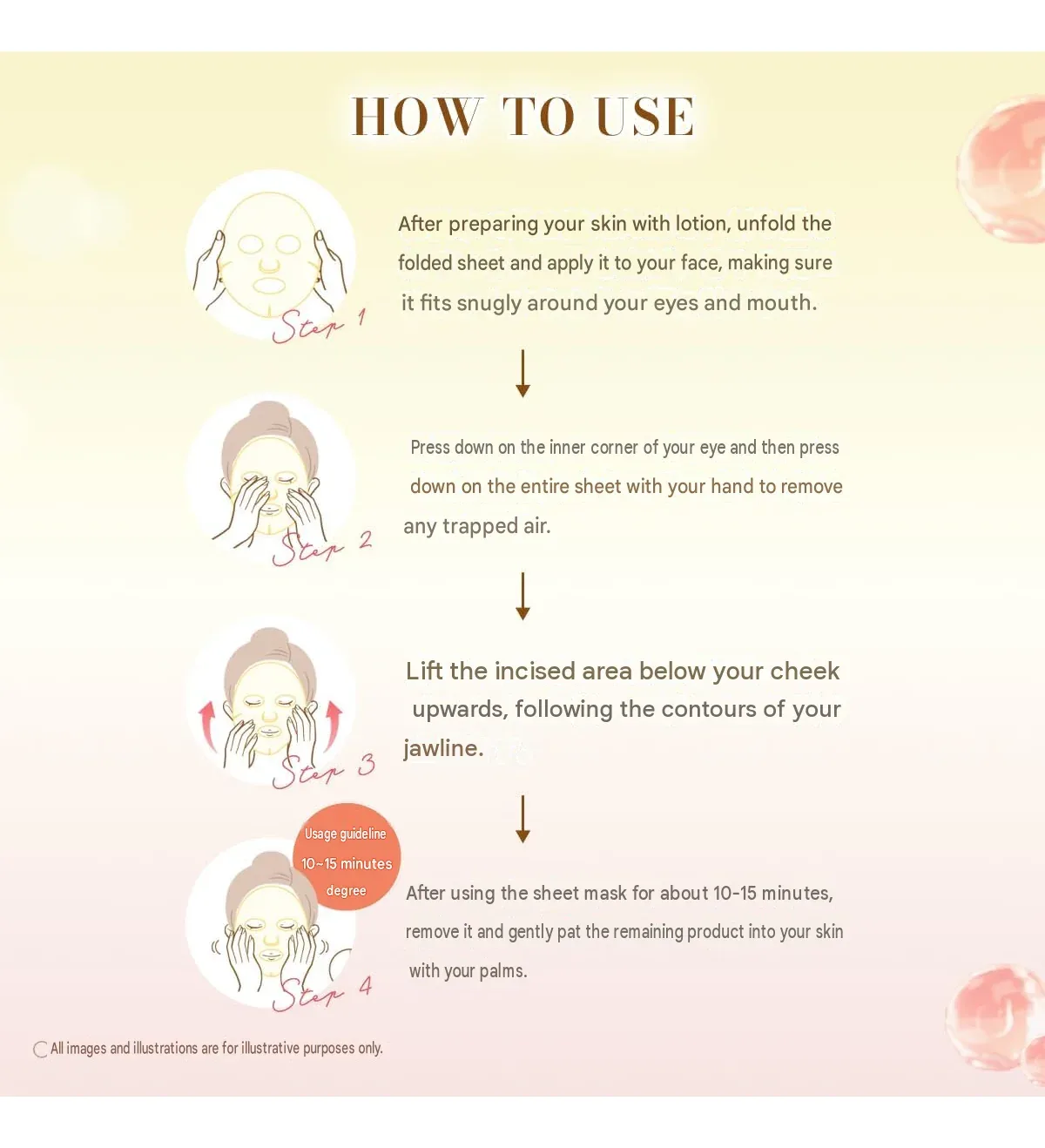 &honey Vita Moist Face Mask CI – Honey Vitamin & CICA 7 Sheets / 130ml