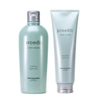 Proedit Soft Fit Shampoo 300ml & Treatment 250ml Set – Lebel