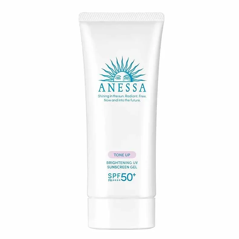 ANESSA Brightening UV Gel – SPF Protection & Whitening | Fruity Floral Scent 90 мл