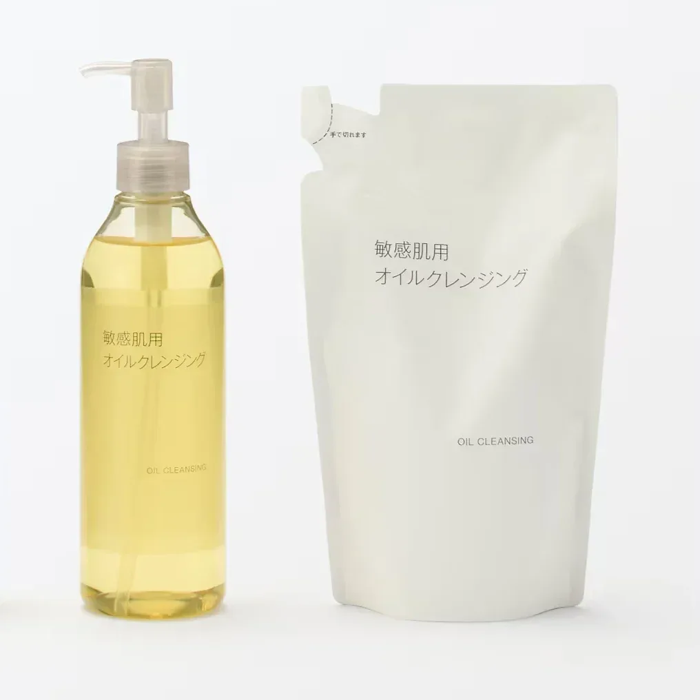 Muji Sensitive Skin Cleansing Oil 300 mL / Refill 270 mL
