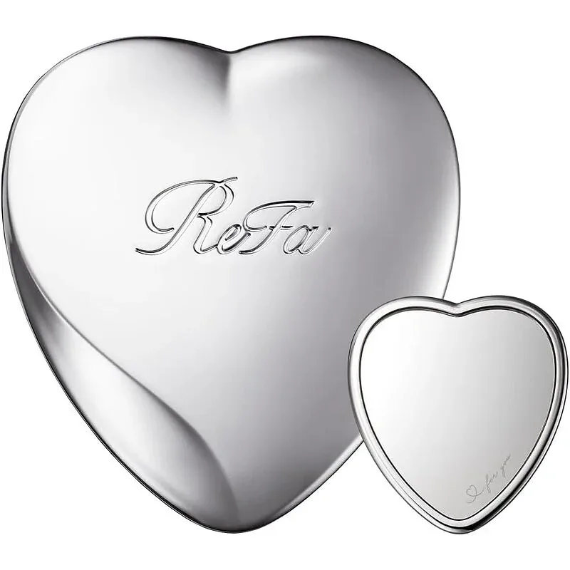 ReFa HEART MIRROR – Portable Beauty Mirror 5.8x 7.6 cm