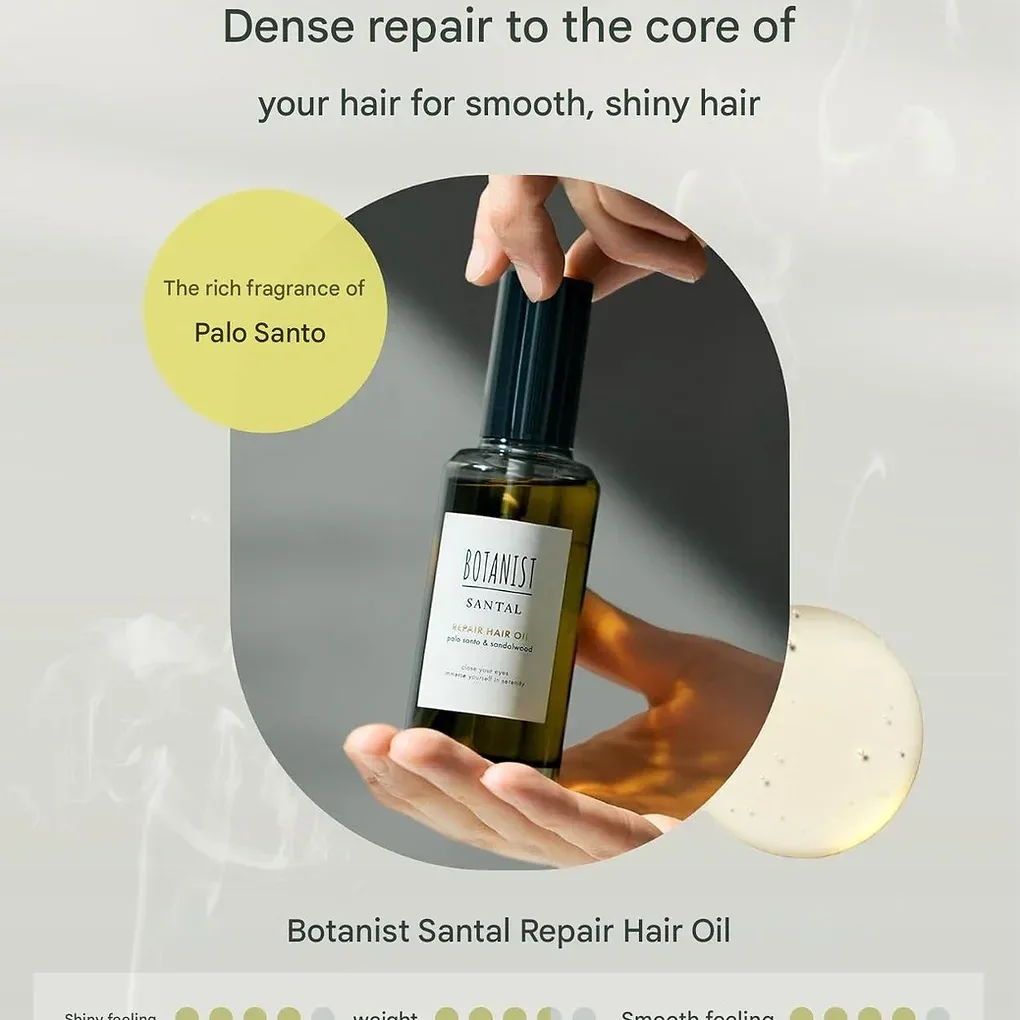 Botanist Santal Repair Hair Oil/ROOTH Loose Hair - 90mL