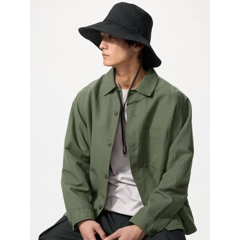 UniQlo UV Cut Cotton Linen Wide Brim Hat 482085 Japan Best Brand