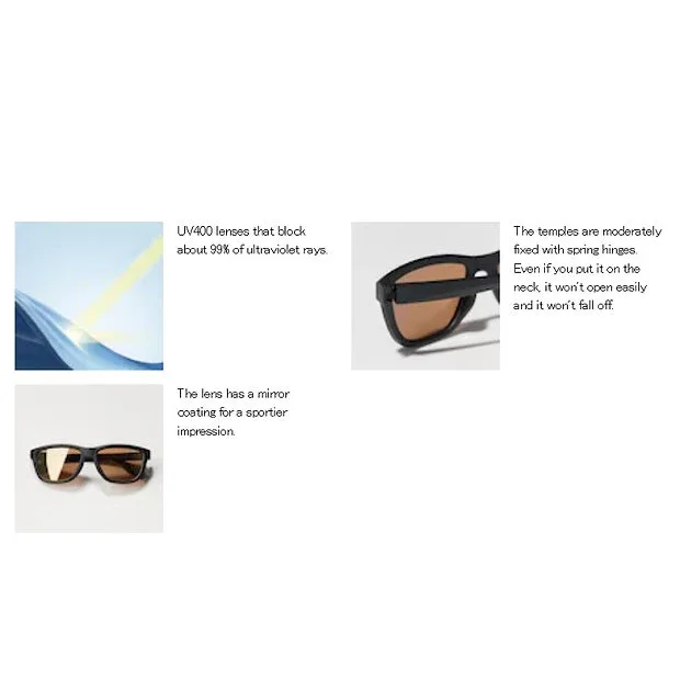UniQlo Sports Sunglasses / Square 484935 Japan best brand