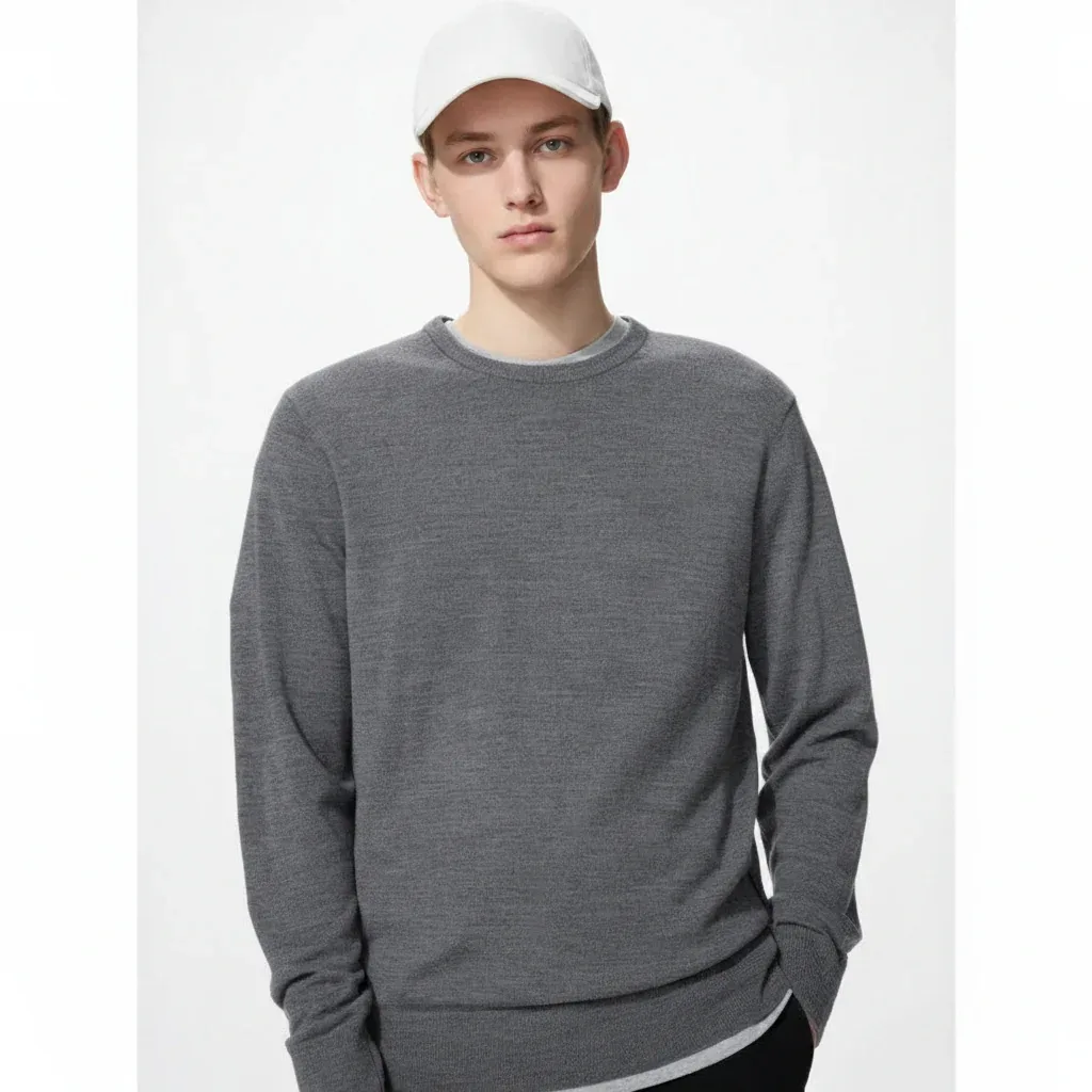UniQlo Merino Crew Neck Sweater 478535/486058 Japan best brand