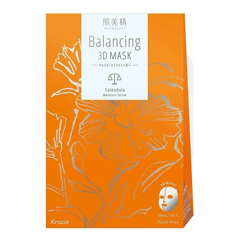Hadabisei Balancing 3D Mask – Moisture Serum (3 Sheets)