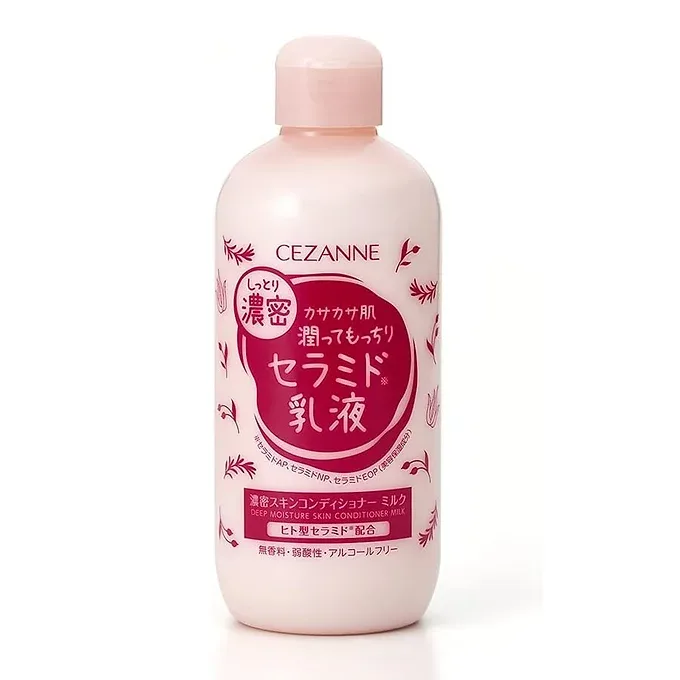 Cezanne Dense Skin Conditioner Milk (High Moisturizing Ceramide Emulsion) 280 ml