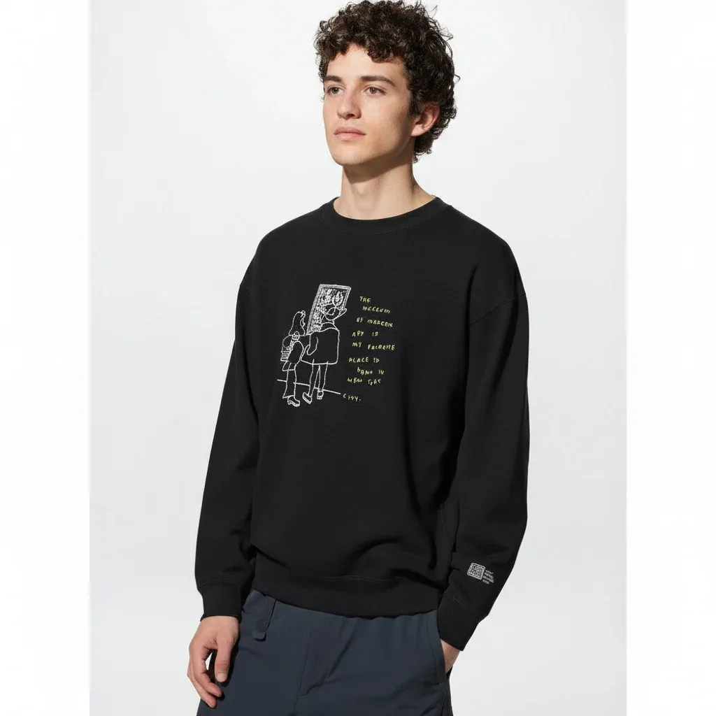 UniQlo Jason Polan Sweatshirt 491002 Japan best brand