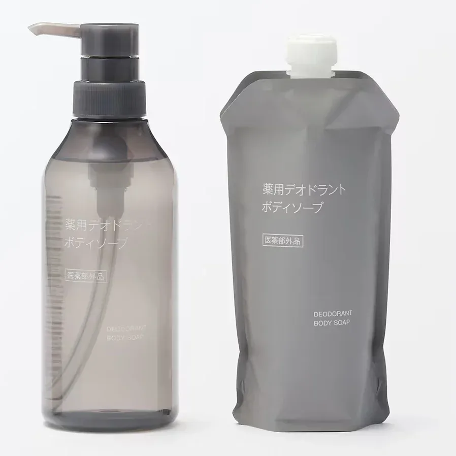 Muji Medicated Deodorant Body Soap – Standard (400 mL) & Refill (340 mL)