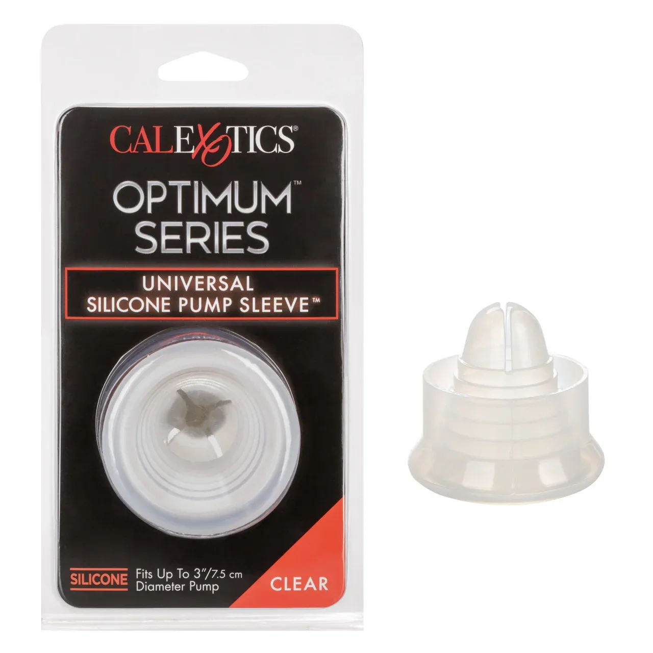 Optimum Series® Universal Silicone Pump Sleeve™ - Clear