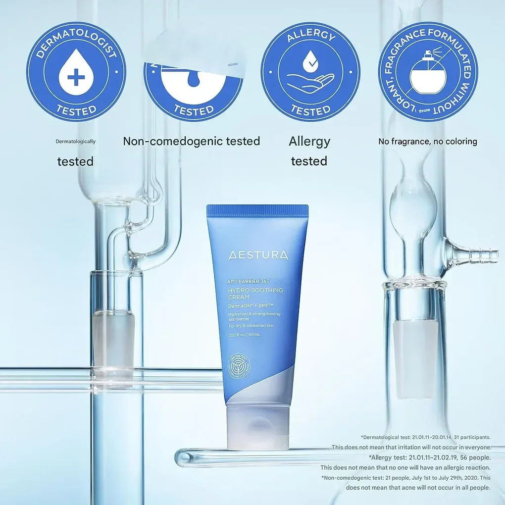 [AESTURA] Atbarrier 365 Hydro Soothing Cream 60ml Korean Cosmetics Moisture