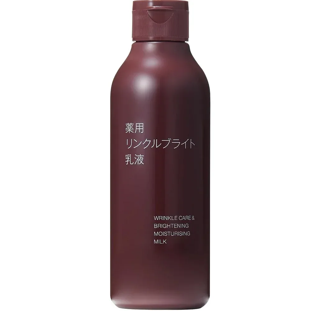 MUJI Medicated Wrinkle Bright Milky Lotion – 6.8 fl oz (200 ml)