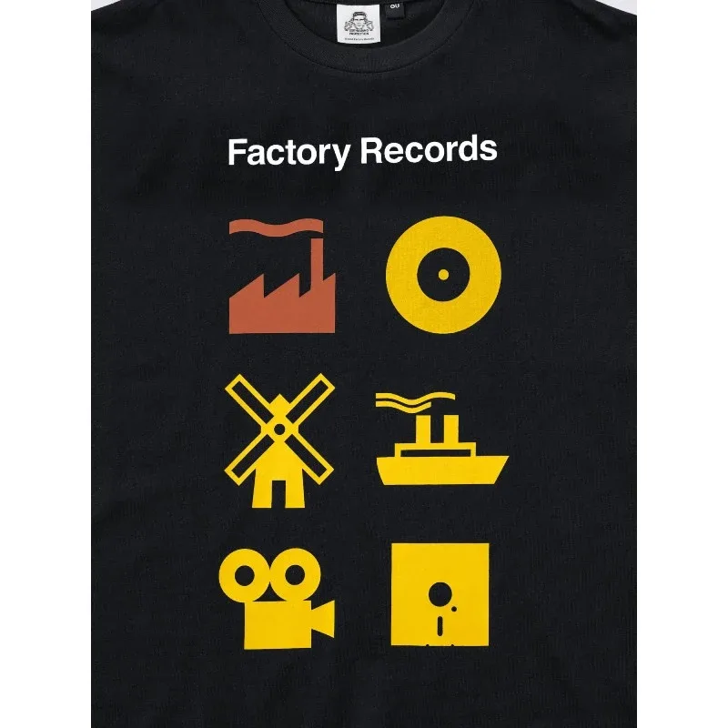 GU Box Graphic T Factory Records PF 359798 Japan best brand