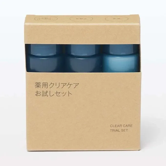 MUJI Medicated Clear Care Trial Set