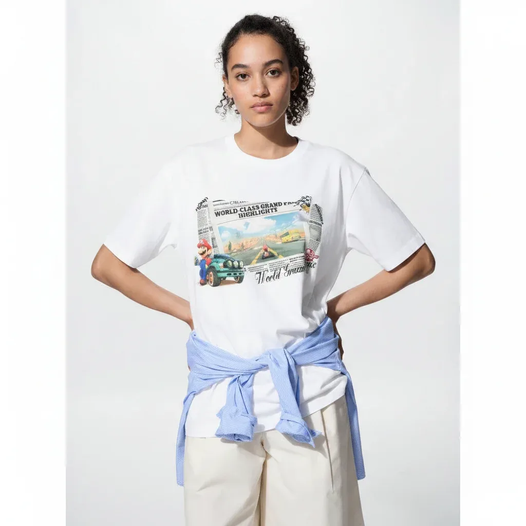 UniQlo Mario Kart World UT 489912 Japan best brand