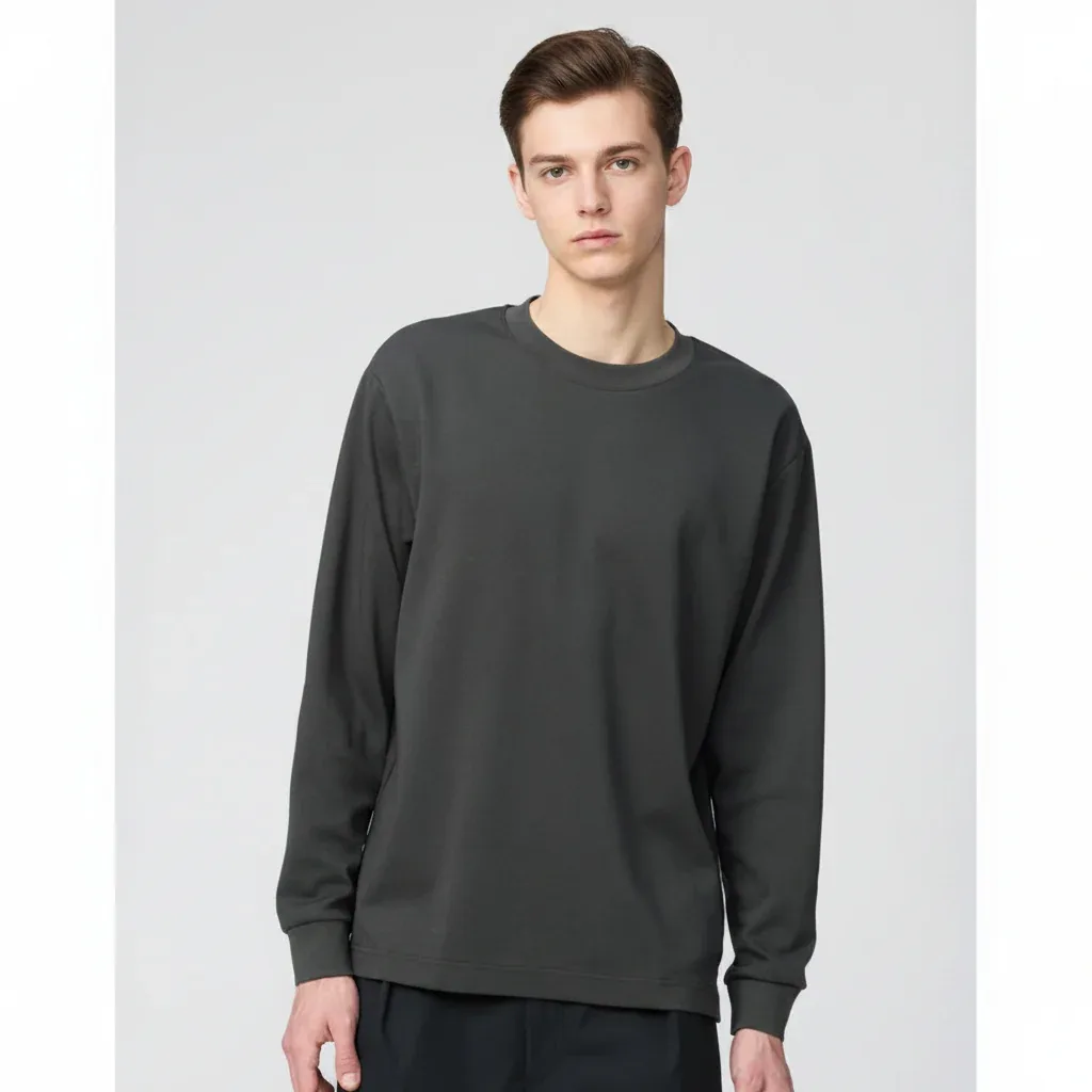 UniQlo AIRism Cotton Crew Neck T-Shirt – Breathable & Cool 479781