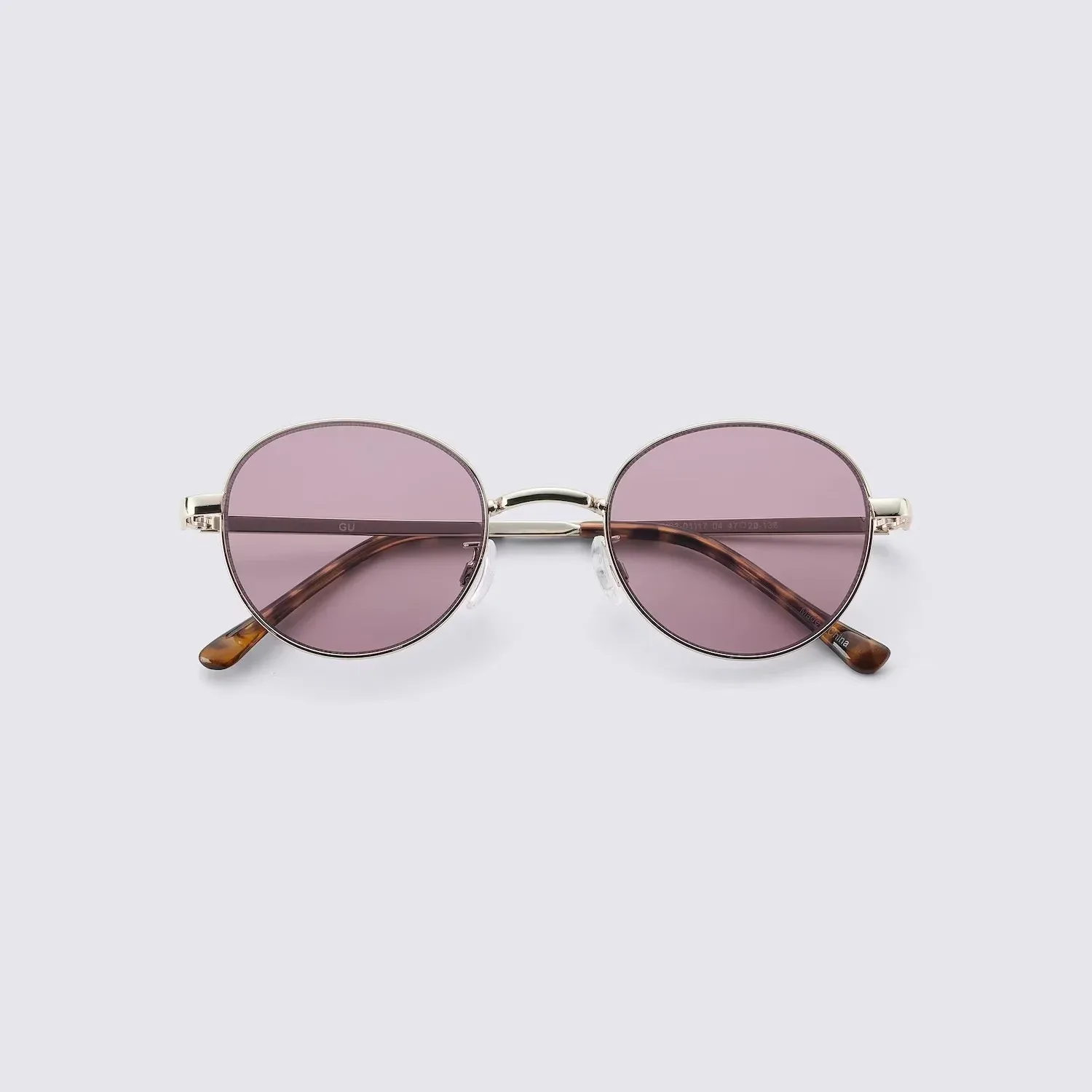 GU UV Cut Round Metal Sunglasses MN 360997 Japan best brand
