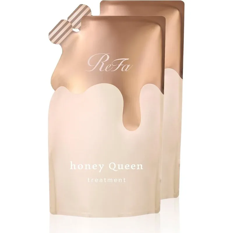 ReFa Honey Queen Shampoo + Treatment Refill (450+450ml)– Choose Your Option