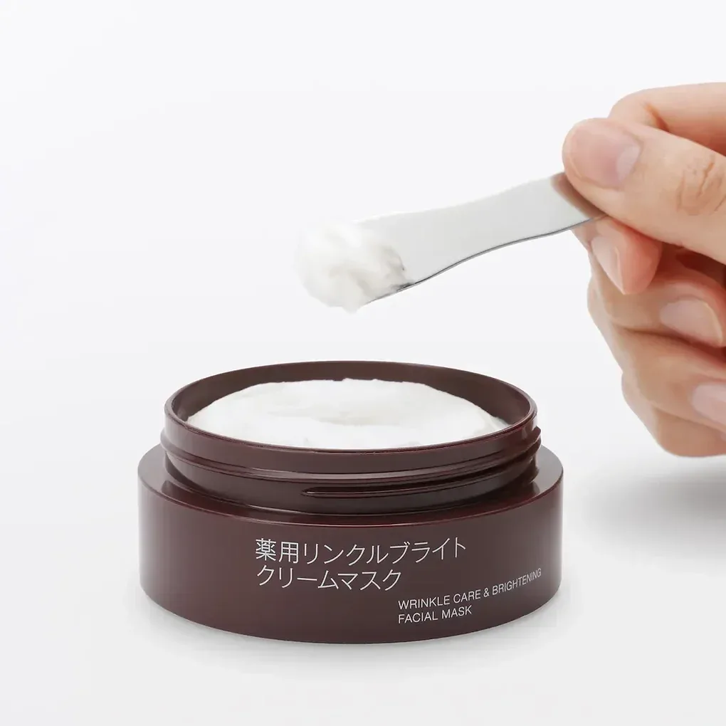 Muji Medicated Wrinkle Bright Cream Mask