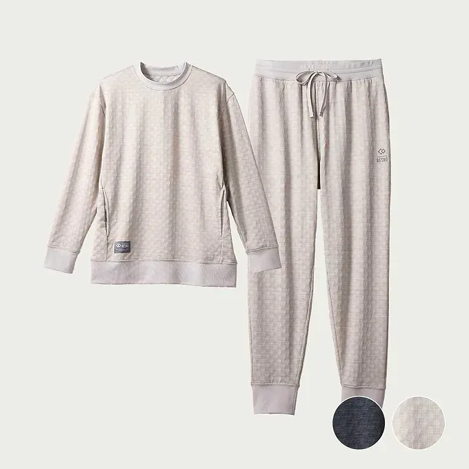 Colantotte RESNO MAGNE Recovery Wear PLUS – Long Sleeve Top & Long Pants Set