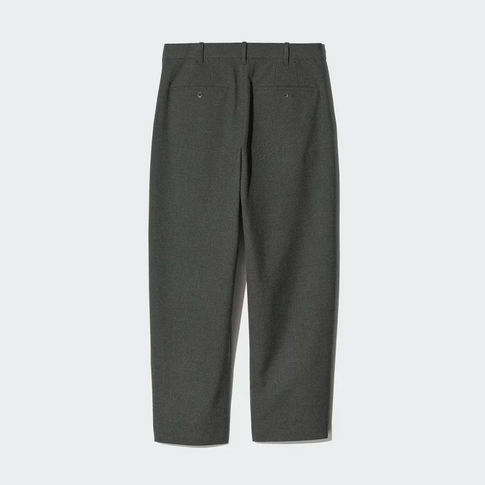 UniQlo Tuck Relax Wide Pants 487220 Japan best brand