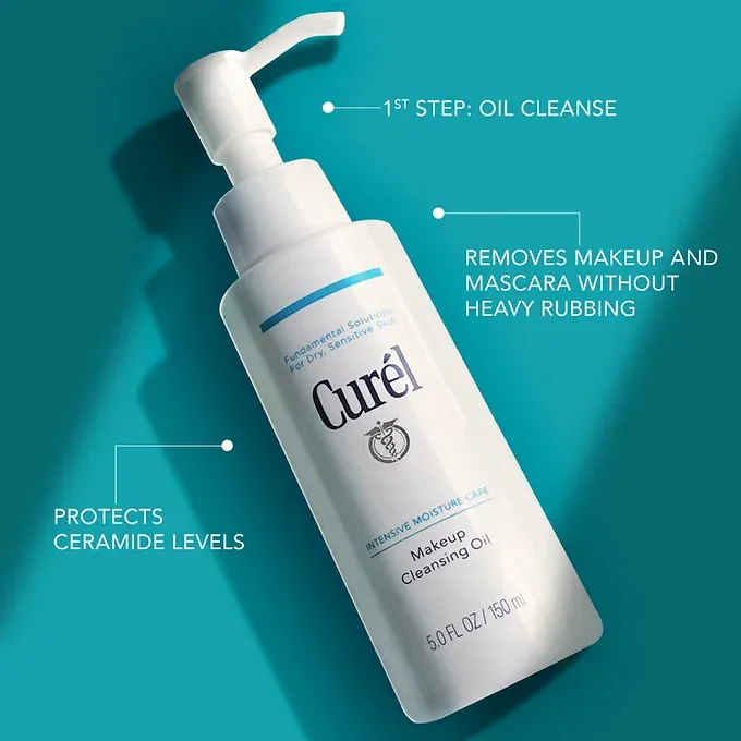 Curél Makeup Cleansing Oil – Deep Cleansing & Hydrating Formula 150ml