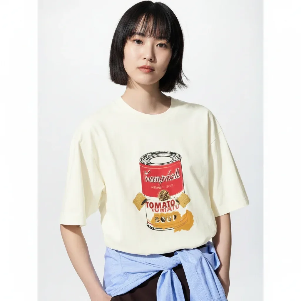 UniQlo Andy Warhol UT T-Shirt – Relaxed Fit 489160 Japan best brand