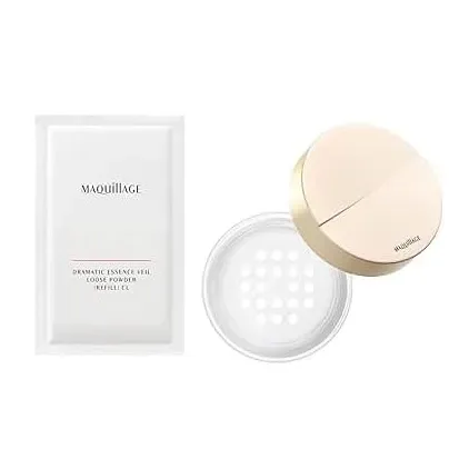 MAQUILLAGE Dramatic Essence Veil Loose Powder + Case Set