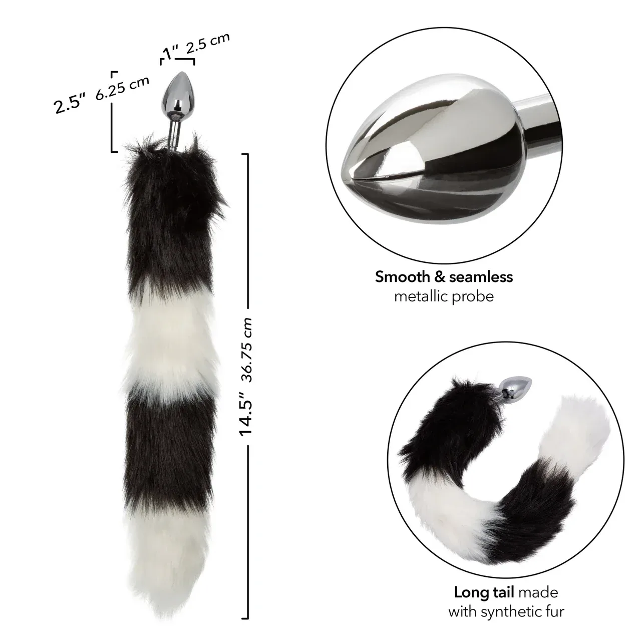 Running Wild Tail - Black & White