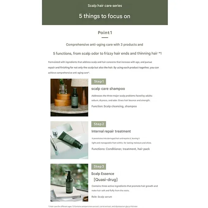 N organic Scalp Hair Care Series (Choose Your Option)
