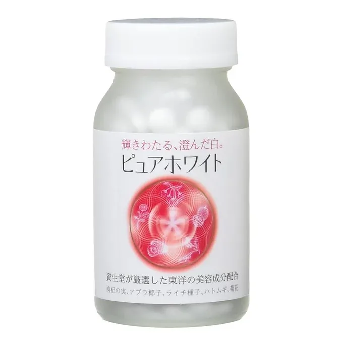 Pure White Tablets Whitening Supplement with Oriental Beauty Ingredients