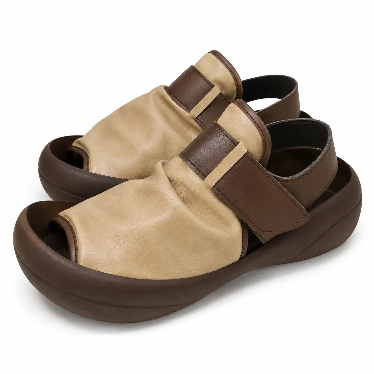 RegettaCanoe Men's Drape Clog Sandals - CJBF-5179