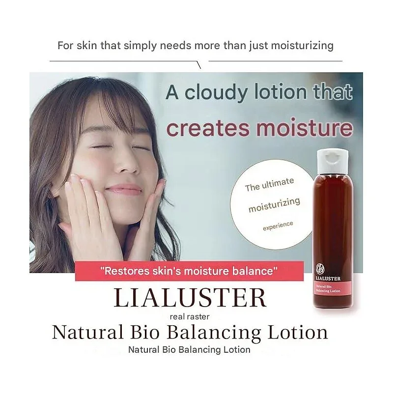 LIALUSTER Natural Bio Balancing Lotion – 120 ml (4.2 fl oz)