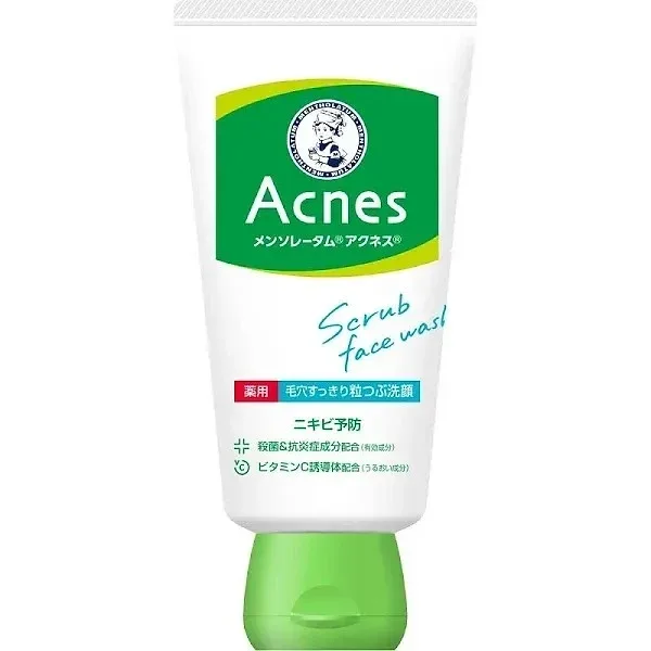 Medicinal Foam Mentholatum Acnes Medicated Face Wash Foam, Rohto, 130g